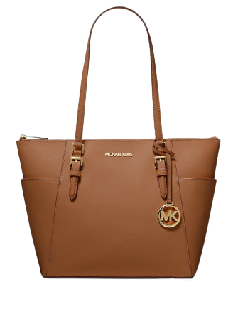 Michael Kors Charlotte Signature Large Top Zip Tote