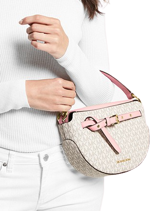 Michael Michael Kors Emilia Medium Logo Shoulder Bag Brixton Baker