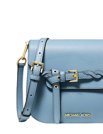 Michael kors blue crossbody purse hotsell