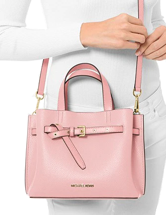 Michael Michael Kors Emilia Small Pebbled Leather Satchel Michael Michael Kors Emilia Small Pebbled Leather Satchel