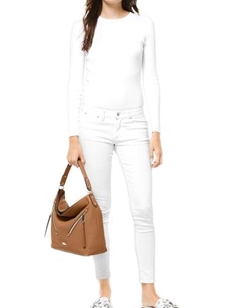 Michael Michael Kors Evie Pebble Leather Hobo