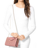 Michael Michael Kors Floral Stitched Crossbody Clutch