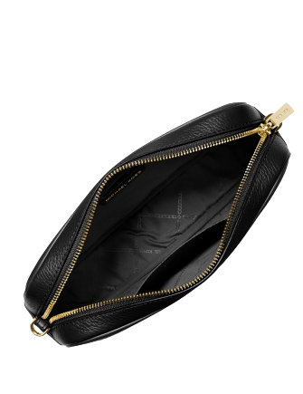Michael kors online black crossbody fulton