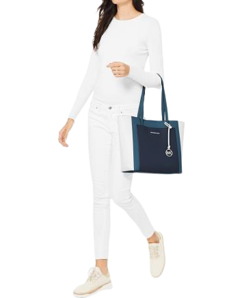 Michael michael kors gemma colorblocked tote new arrivals