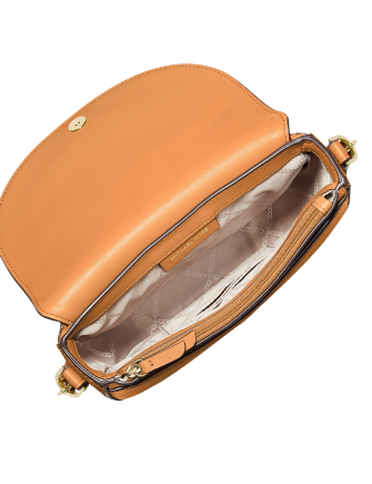 Michael Kors Jet Set Charm Phone Orange Crossbody Bag