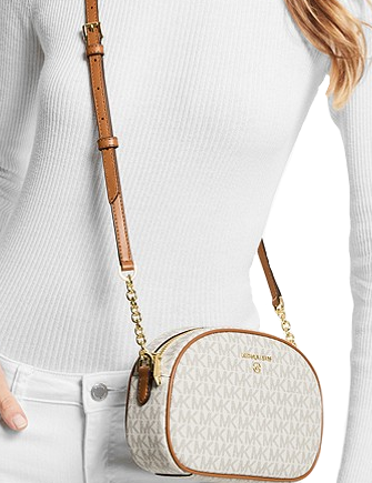 Jet Set Charm Small Logo Crossbody Bag