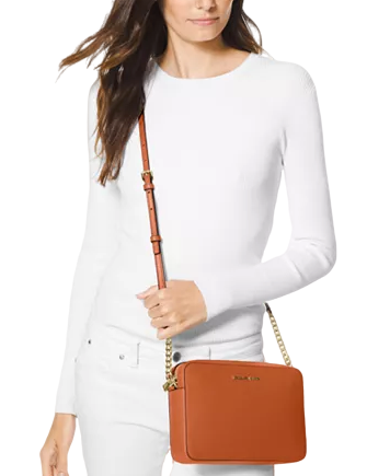 Michael michael kors jet 2025 set east west large crossbody