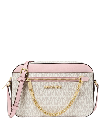 Jet Set Large Logo Crossbody Bag: Handbags