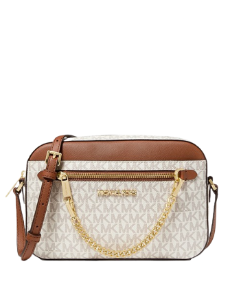 Michael Michael Kors Jet Set Large Logo Crossbody Bag Brixton Baker
