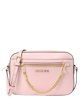 Jet set large saffiano leather crossbody bag hotsell