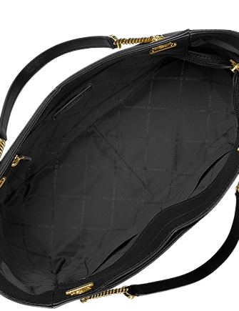 Michael kors jet set 2024 large saffiano leather shoulder bag