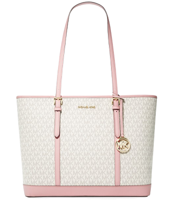 jet set travel large logo top-zip tote bag Michael Michael Kors crossbody pack Use the inside slip Trout Worms : Bubble Size::Short - 5 /12