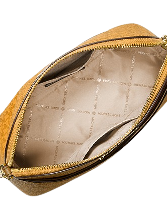 Michael Michael Kors Jet Set Travel Medium Logo Dome Crossbody Bag Michael Michael Kors Jet Set Travel Medium Logo Dome Crossbody Bag