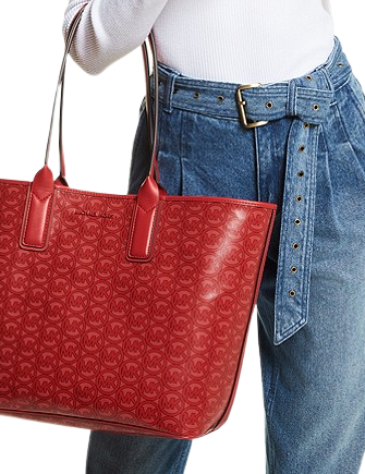 Michael Michael Kors Jodie Large Logo Jacquard Tote Bag