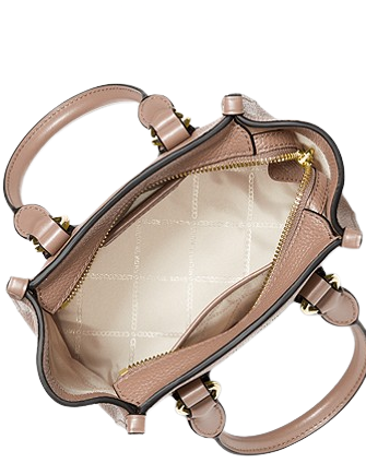 Michael Michael Kors Kris Small Pebbled Leather Satchel