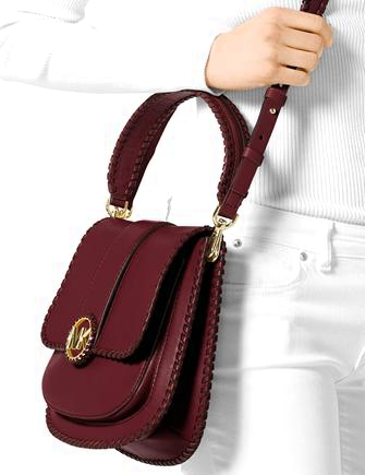 Michael Michael Kors Lillie Stitched Messenger Crossbody