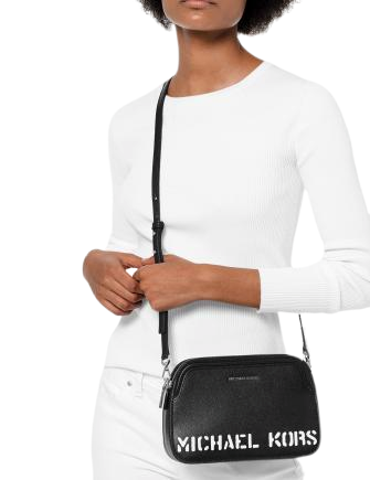 Michael Michael Kors Logo Double Zip Crossbody