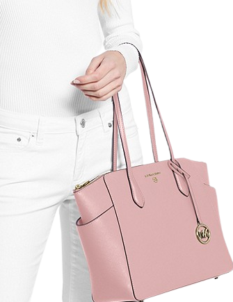 Saffiano leather top tote bag