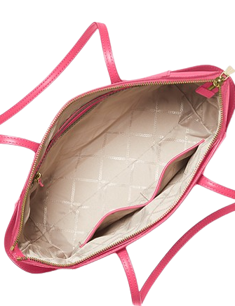 Michael Kors, Bags, Michael Kors Marilyn Medium Saffiano Leather Tote Bag  Pastel Pink