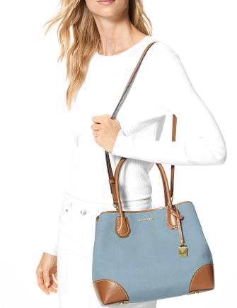 Michael kors mercer 2025 gallery center zip tote