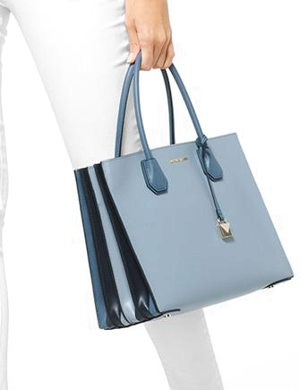 Mercer large pebbled accordion tote sale