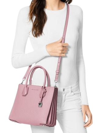 Michael Michael Kors Mercer Pebble Leather Accordion Crossbody