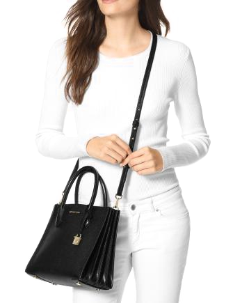 Michael Michael Kors Mercer Small Leather Accordion Tote Brixton