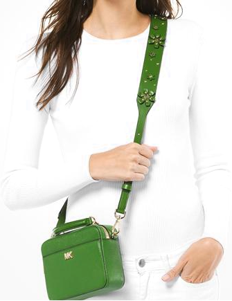 Michael kors mini guitar strap crossbody hotsell