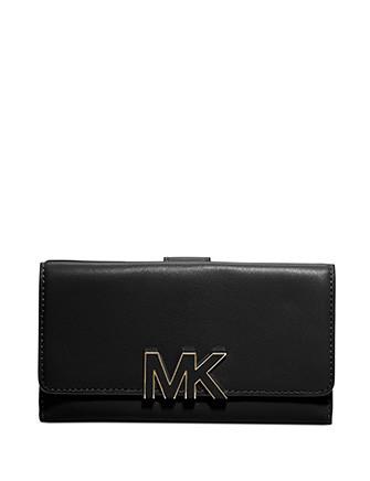 Michael Kors Florence Large Logo Front Trifold Wallet