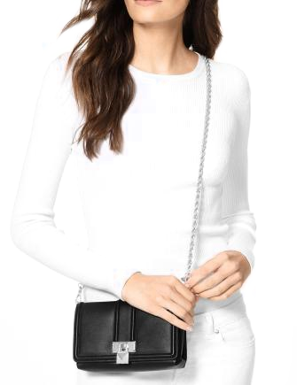 Michael kors padlock chain crossbody online