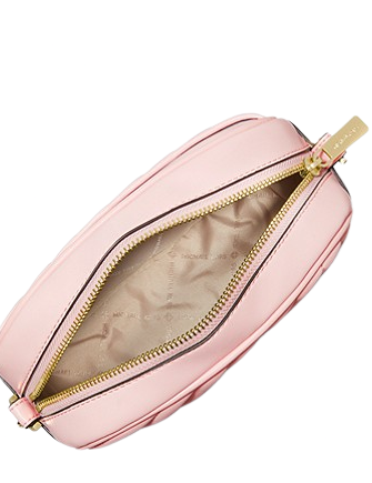 Michael Kors Bags | Michael Kors Rose SM Oval Camera Xbody Bag | Color: Gold/Pink | Size: Small | Comein_Clutch's Closet