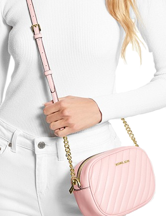 Michael kors crossbody rose sale