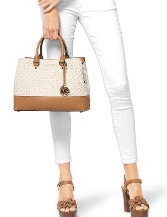 Signature savannah deals large satchel