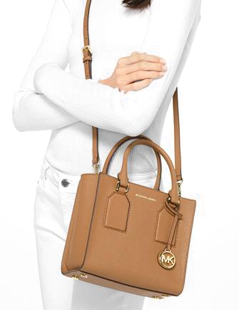 Selby saffiano leather messenger deals