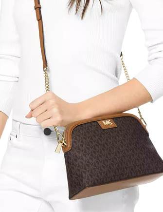 Michael Michael Kors Signature Dome Crossbody