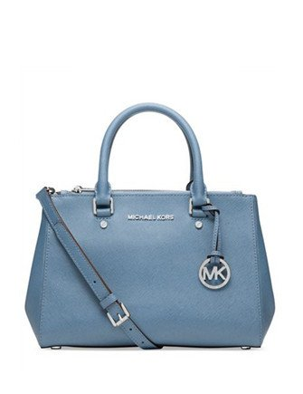 Michael kors blue deals satchel