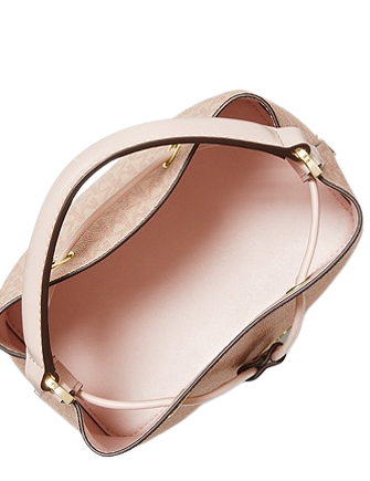 Michael Kors Suri Small Logo Crossbody Bag - Pink Bucket Bags