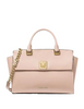Michael Michael Kors Sylvia Medium Crossgrain Leather Satchel