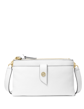 Michael Michael Kors Tab Leather Crossbody Bag