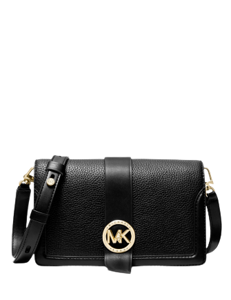 Michael Kors MK Charm Medium Triple Gusset Crossbody Bag