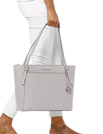 Michael Kors Voyager Large East West Tote Bag Saffiano Leather Racing –  Gaby's Bags