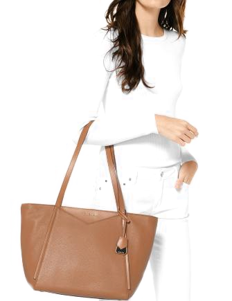 Michael Michael Kors Whitney Large Soft Leather Tote Brixton Baker