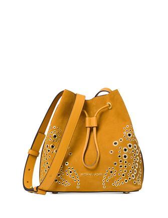 Bucket bags Michael Kors - Cary medium brown bucket bag