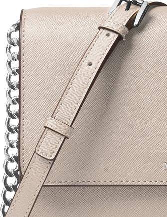 Michael Kors Daniela Large Crossbody in Cement: Handbags