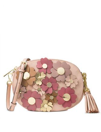Michael kors ginny deals medium crossbody in pink