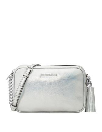 MICHAEL Michael Kors Medium Ginny Crossbody Bag in Gray