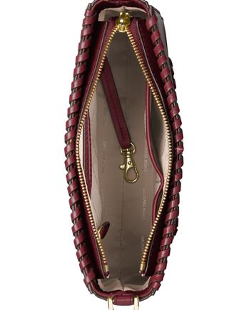 Michael Michael Kors Gloria Pocket Stitched Crossbody Brixton Baker