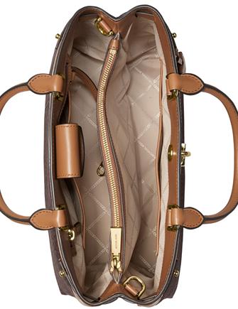Michael kors clearance gramercy signature satchel