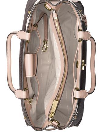 Michael Michael Kors Gramercy Signature Satchel Brixton Baker