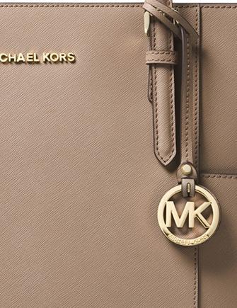 Michael kors jet set large saffiano leather crossbody truffle best sale